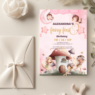 Prospectus 21,6 Cm X 24,94 Cm Budget Fairy First Girl's 1st Birthday