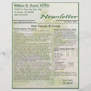 Prospectus 21,6 Cm X 24,94 Cm Bulletin Automne