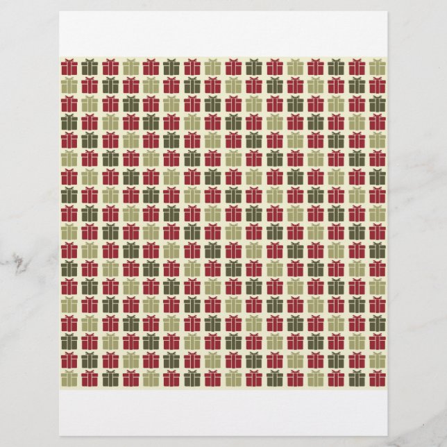 Prospectus 21,6 Cm X 24,94 Cm Cadeaux de Noël (Devant)