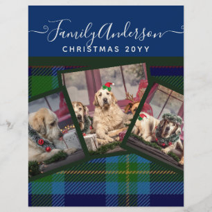 Prospectus 21,6 Cm X 24,94 Cm CADEAUX PHOTOGRAPHIQUES DE NOËL - Miller TARTAN Bl