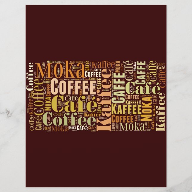 Prospectus 21,6 Cm X 24,94 Cm Café (Devant)