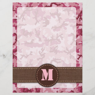 Prospectus 21,6 Cm X 24,94 Cm Camouflage rose