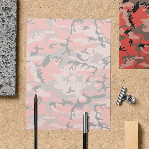 Prospectus 21,6 Cm X 24,94 Cm Camouflage rouge et Brown, Armée