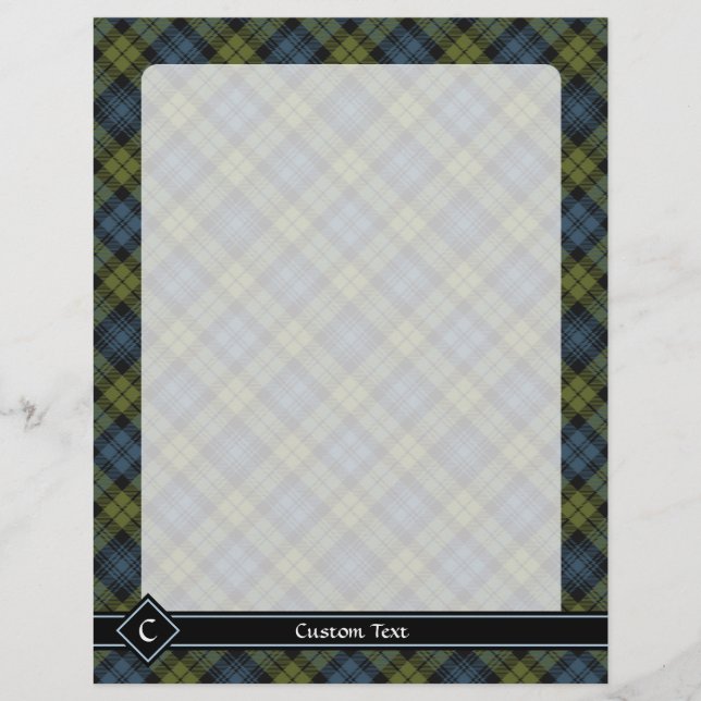 Prospectus 21,6 Cm X 24,94 Cm Campbell Tartan (Devant)