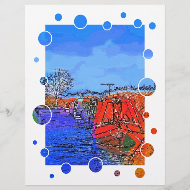 PROSPECTUS 21,6 CM X 24,94 CM CANAUX (Devant)