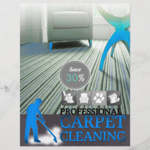 Prospectus 21,6 Cm X 24,94 Cm Carpet Cleaning Service Discount Offer Flyer