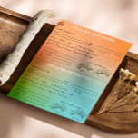 Prospectus 21,6 Cm X 24,94 Cm Carte des enregistrements clients de Lash de dégra<br><div class="desc">Adaptez vos détails de service et conservez vos dossiers clients organisés avec notre carte de dossier client. Conçue pour les entreprises de cils, cette carte vous permet d'élaborer une carte customisée "Lash Map" et d'inclure des notes essentielles. Assurer un registre des clients détaillé et bien organisé pour offrir un service...</div>