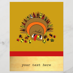 Prospectus 21,6 Cm X 24,94 Cm Carton mignon Turquie Business Flyer