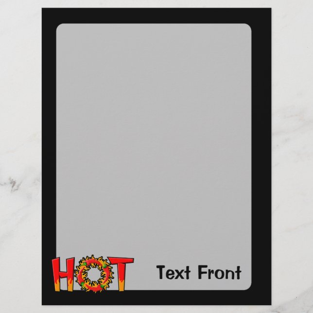 PROSPECTUS 21,6 CM X 24,94 CM CHAUD (Devant)