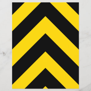 Prospectus 21,6 Cm X 24,94 Cm Chevrons audacieux de la route