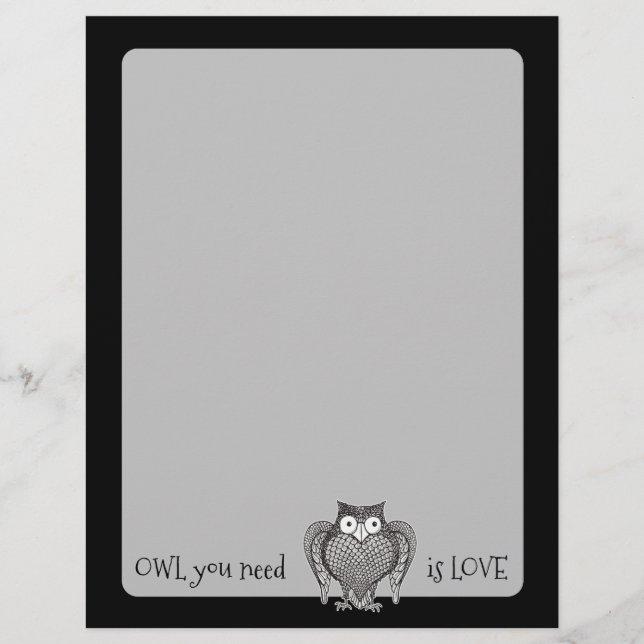 Prospectus 21,6 Cm X 24,94 Cm Chouette dont vous avez besoin (Devant)