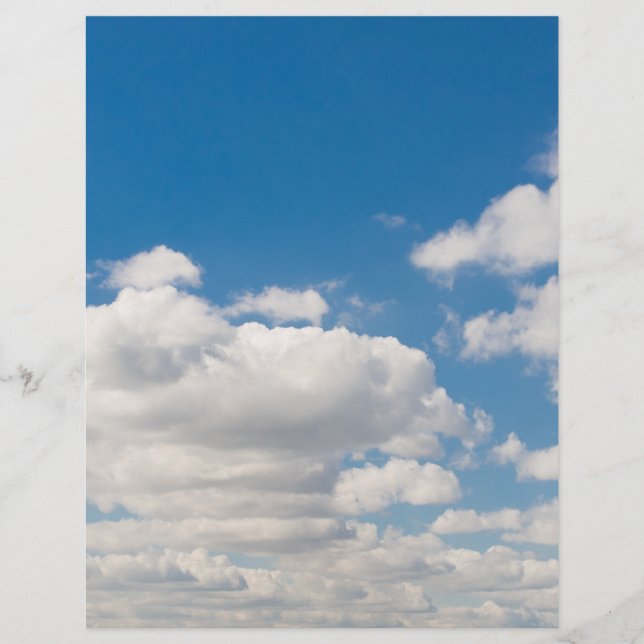 Prospectus 21,6 Cm X 24,94 Cm Ciel bleu (Devant)