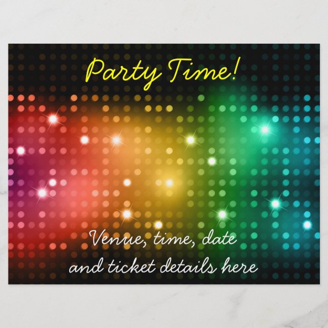 Prospectus 21,6 Cm X 24,94 Cm Circulaire (Devant)