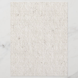 Prospectus 21,6 Cm X 24,94 Cm Circulaire Arrière - plan de lin clair