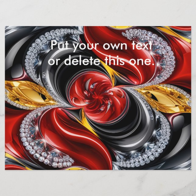 Prospectus 21,6 Cm X 24,94 Cm Circulaire aux couleurs allemandes (Devant)