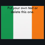 Prospectus 21,6 Cm X 24,94 Cm Circulaire avec drapeau d'Irlande<br><div class="desc">Faites la promotion de votre événement ou service avec style grâce à notre prospectus exclusif arborant le drapeau de l'Irlande! Conçu avec une attention minutieuse aux détails, ce dépliant est plus qu’un simple outil de promotion, il s’agit d’une célébration du riche patrimoine et de la fierté culturelle de l’Irlande. Le...</div>