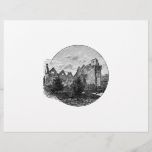 Prospectus 21,6 Cm X 24,94 Cm Circulaire Châteaux
