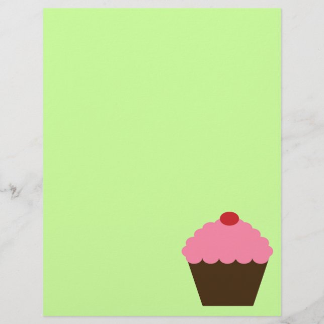 Prospectus 21,6 Cm X 24,94 Cm Circulaire Cupcake (Devant)