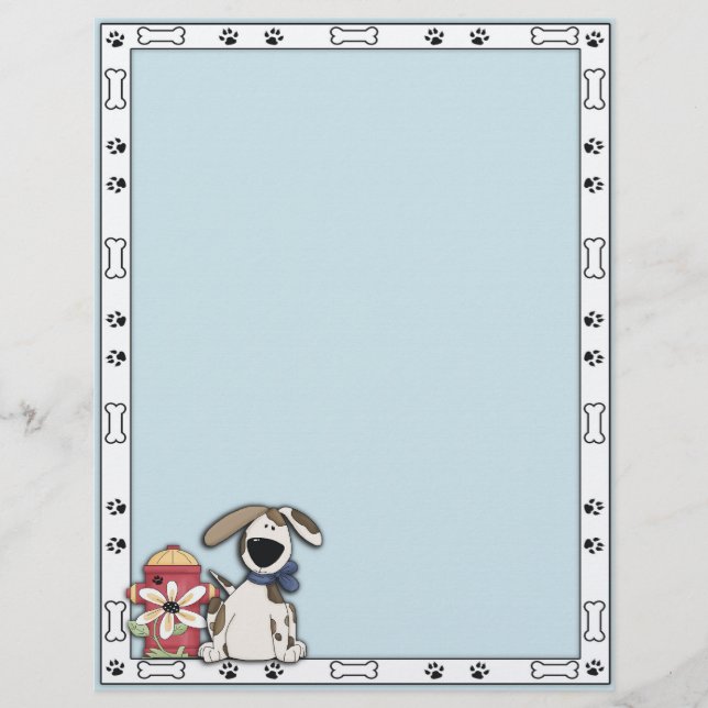 Prospectus 21,6 Cm X 24,94 Cm Circulaire de chiens (Devant)