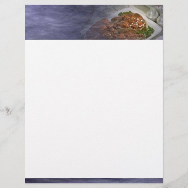 Prospectus 21,6 Cm X 24,94 Cm Circulaire de côtelettes de porc (Devant)