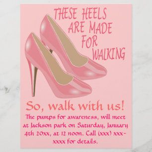 Prospectus 21,6 Cm X 24,94 Cm Circulaire de sensibilisation au cancer