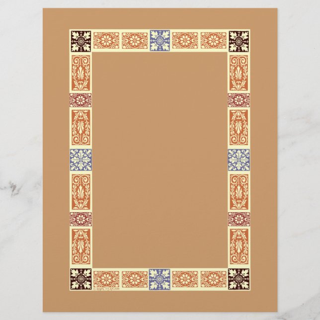 Prospectus 21,6 Cm X 24,94 Cm Circulaire des couleurs d'automne (Devant)