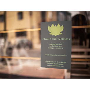 Prospectus 21,6 Cm X 24,94 Cm Circulaire Lotus Health and Wellness