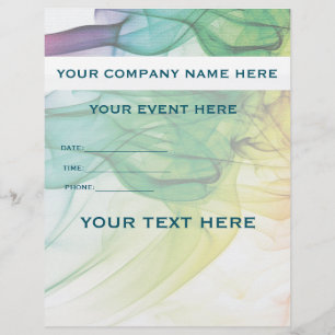 Prospectus 21,6 Cm X 24,94 Cm Circulaire Office moderne et élégant 8,5 pouces x