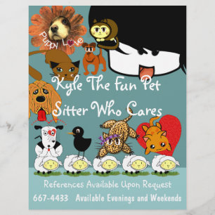 Prospectus 21,6 Cm X 24,94 Cm Circulaire pour animaux de compagnie Beaucoup de m