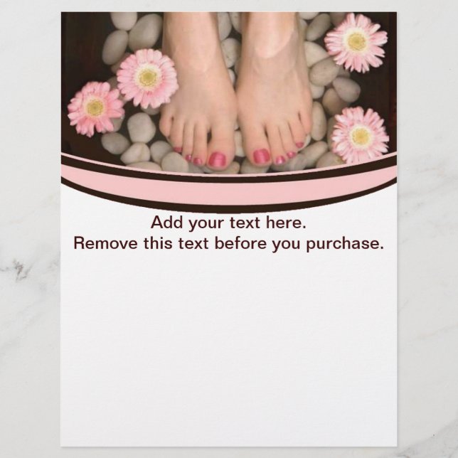 Prospectus 21,6 Cm X 24,94 Cm Circulaire Spa Salon (Devant)