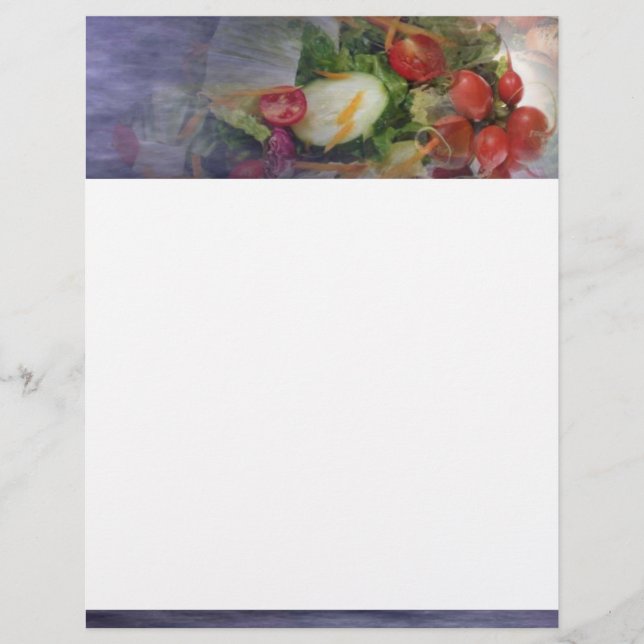 Prospectus 21,6 Cm X 24,94 Cm Circulaire sur la salade (Devant)