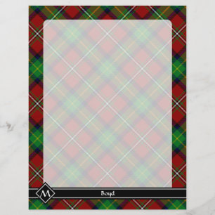 Prospectus 21,6 Cm X 24,94 Cm Clan Boyd Tartan