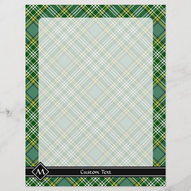Prospectus 21,6 Cm X 24,94 Cm Clan Currie Tartan (Devant)