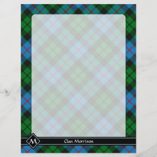 Prospectus 21,6 Cm X 24,94 Cm Clan Morrison Chasse Tartan Flyer