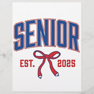 Prospectus 21,6 Cm X 24,94 Cm Classe Coquette Senior 2025 de 2025 de vaches rose