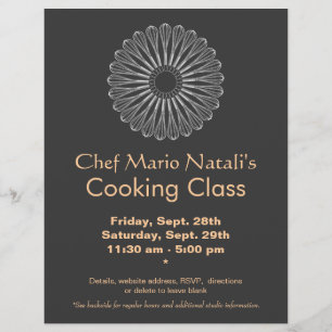 Prospectus 21,6 Cm X 24,94 Cm Classe cuisine Flyer