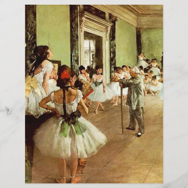 Prospectus 21,6 Cm X 24,94 Cm Classe Danse Flyers (Devant)