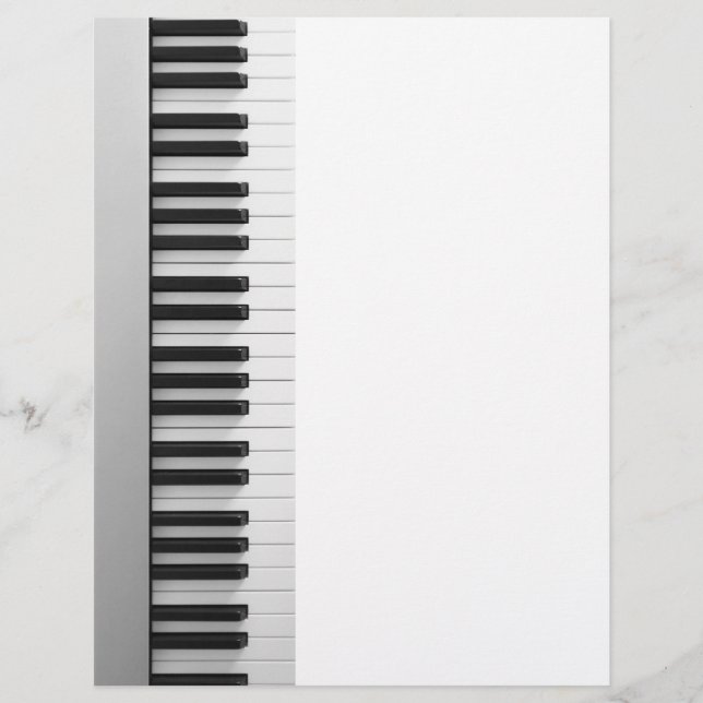 Prospectus 21,6 Cm X 24,94 Cm Clavier de piano numérique (Devant)