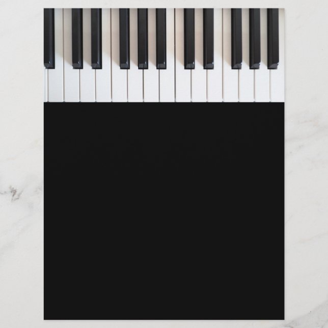 Prospectus 21,6 Cm X 24,94 Cm Clavier numérique pour piano (Devant)