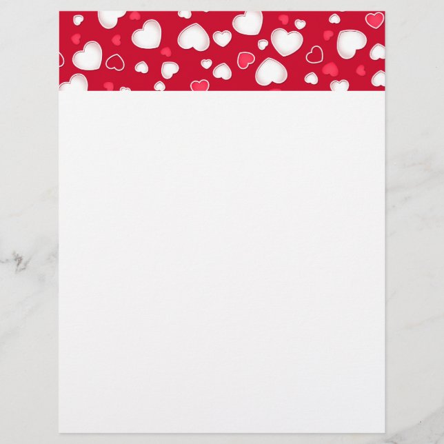 Prospectus 21,6 Cm X 24,94 Cm Coeurs mignons (Devant)