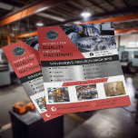 Prospectus 21,6 Cm X 24,94 Cm Compagnie d'usinage CNC Rouge<br><div class="desc">Les entreprises manufacturières sont toujours à la recherche de services d'usinage CNC de haute qualité. Présentez vos solutions d'usinage de précision à des clients potentiels grâce à ce prospectus entièrement personnalisable. Excellente façon de faire de la publicité lors de salons et de réunions avec les clients. Le texte, le logo...</div>