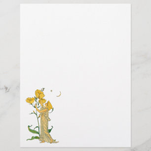 Prospectus 21,6 Cm X 24,94 Cm Conte de fées vintage, Primevère, Walter Crane