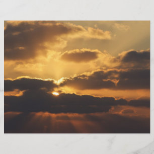 Prospectus 21,6 Cm X 24,94 Cm Coucher de soleil