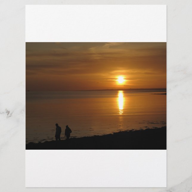 Prospectus 21,6 Cm X 24,94 Cm Coucher de soleil à Renville (Devant)