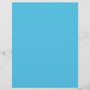 Prospectus 21,6 Cm X 24,94 Cm Couleur Arrière - plan - Turquoise