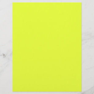 Prospectus 21,6 Cm X 24,94 Cm couleur luis citron