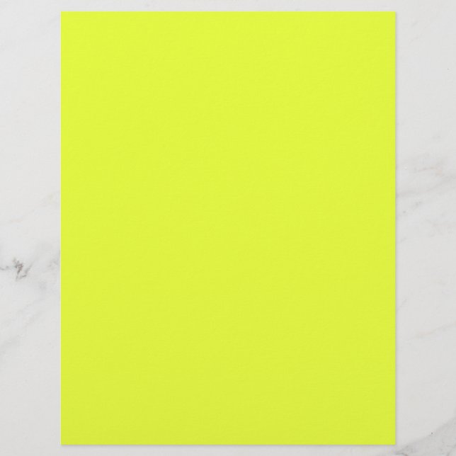 Prospectus 21,6 Cm X 24,94 Cm couleur luis citron (Devant)