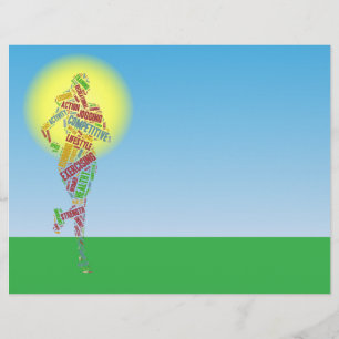 Prospectus 21,6 Cm X 24,94 Cm Coureur