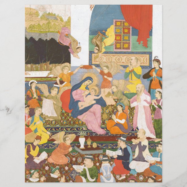 Prospectus 21,6 Cm X 24,94 Cm Crèche à l'indienne (Devant)