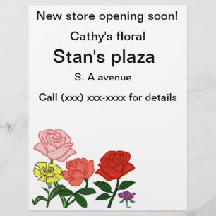 Prospectus 21,6 Cm X 24,94 Cm Créez votre Flyer